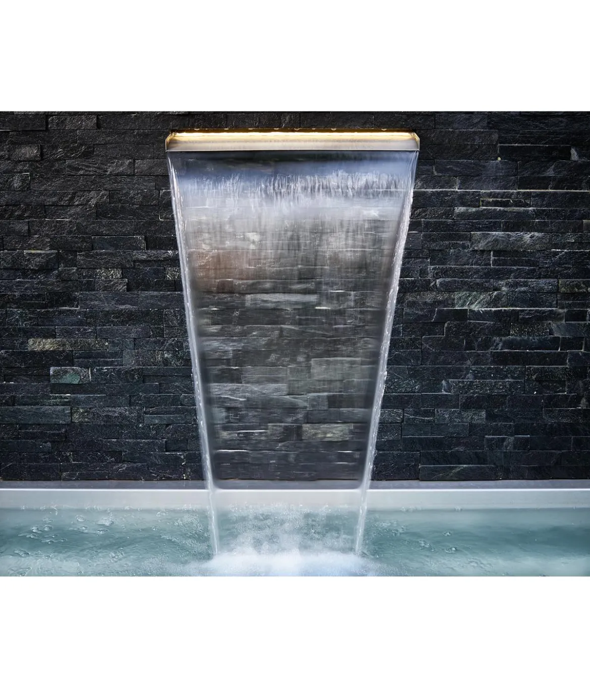 Oase Edelstahl-Wasserfall XL