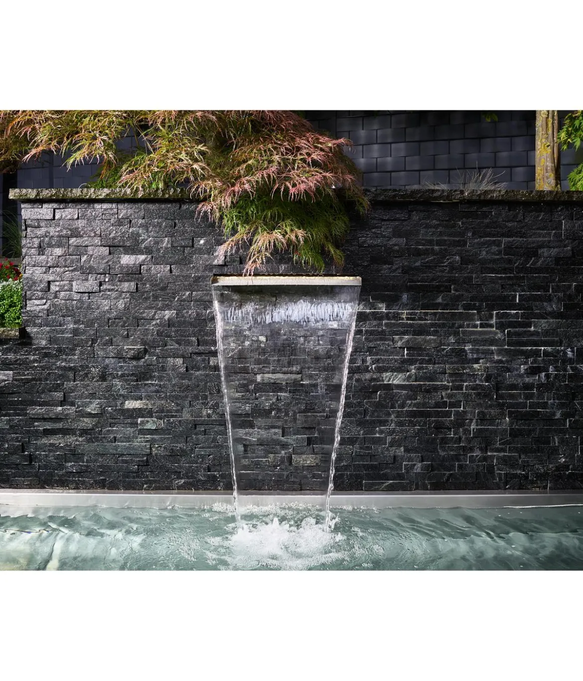 Oase Edelstahl-Wasserfall XL