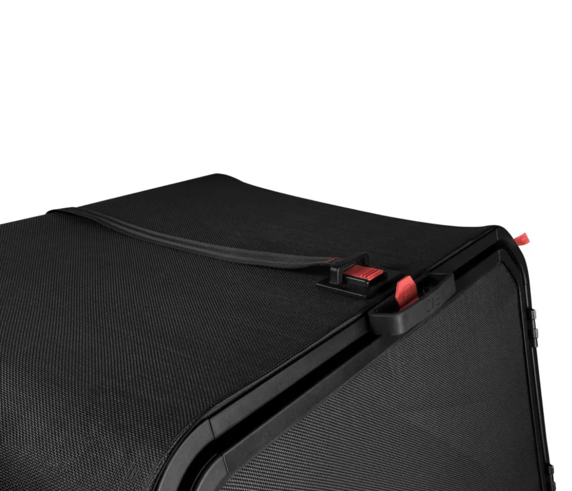 1one1 Origami Hundetransportbox, schwarz, L, ca. B81/H65,8/T81,4 cm
