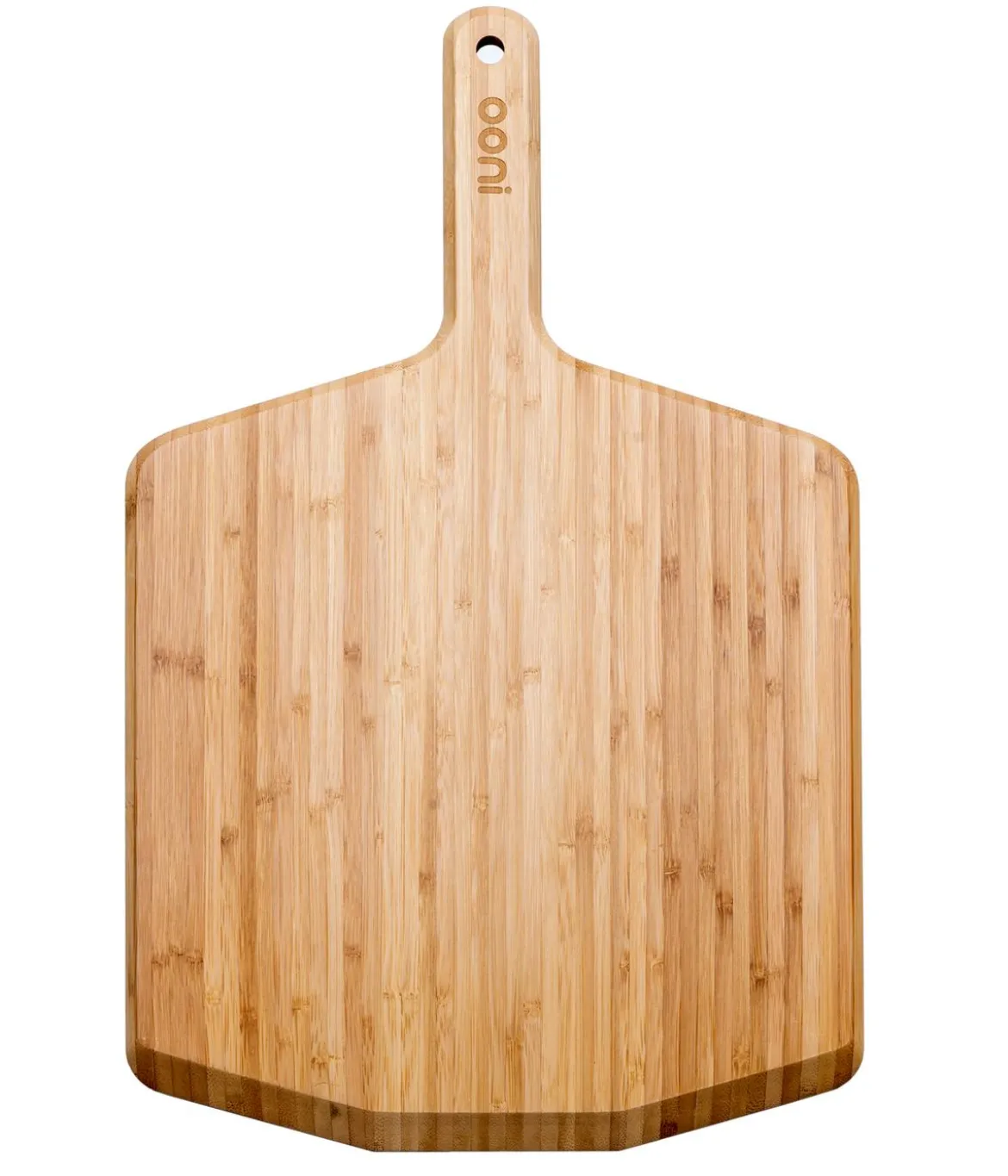 Ooni Bambus Pizzaschieber/Servierbrett, ca. B36/H1/T58 cm