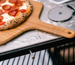 Ooni Bambus Pizzaschieber/Servierbrett, ca. B30/H1/T50 cm