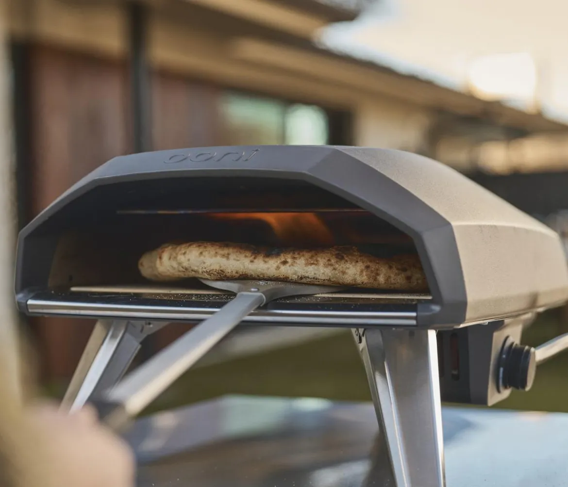 Ooni Gas Pizzaofen Koda 2, schwarz, ca. B33/H47/T55 cm