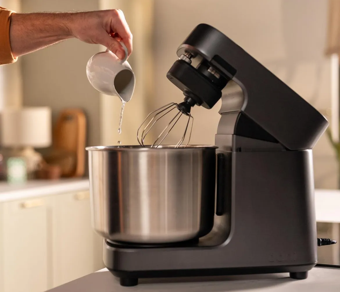 Ooni Halo Pro Spiral Mixer, anthrazit-grau, ca. B25/H34/T44 cm