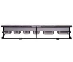 Ooni Topping Station für Pizzabelag, ca. B22/H16/T78 cm