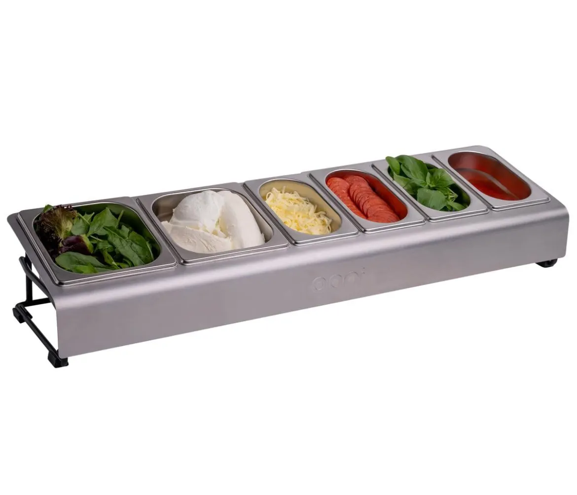 Ooni Topping Station für Pizzabelag, ca. B22/H16/T78 cm