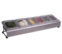 Ooni Topping Station für Pizzabelag, ca. B22/H16/T78 cm