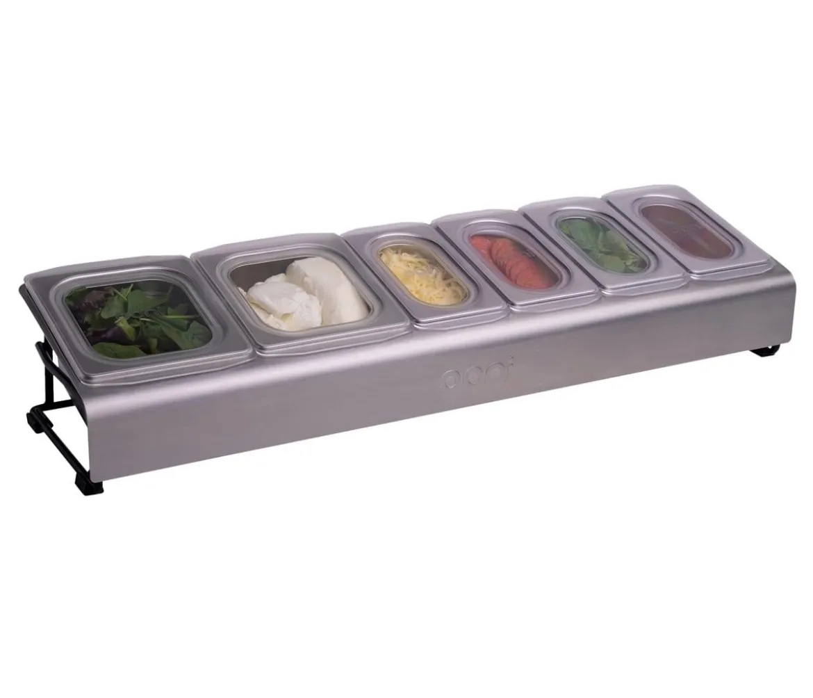 Ooni Topping Station für Pizzabelag, ca. B22/H16/T78 cm