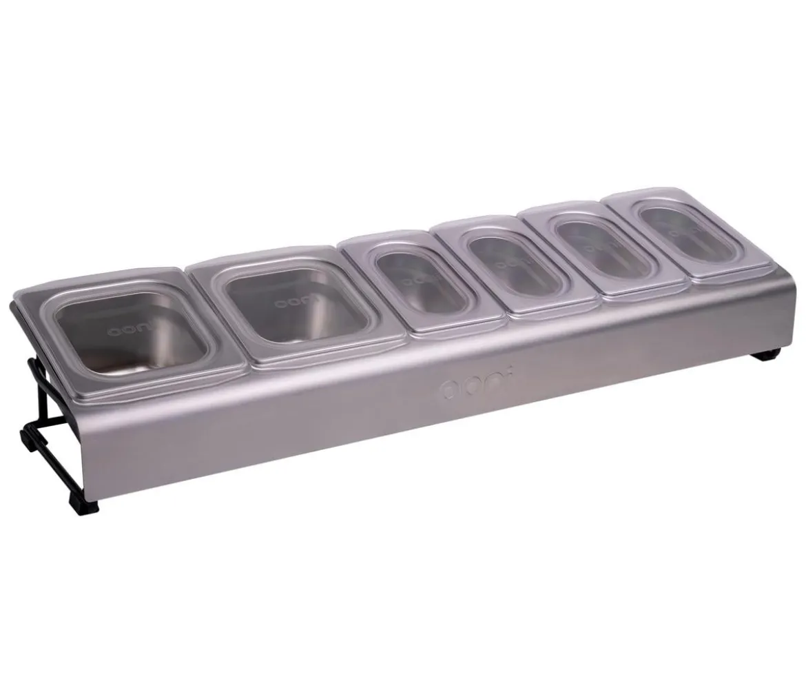 Ooni Topping Station für Pizzabelag, ca. B22/H16/T78 cm