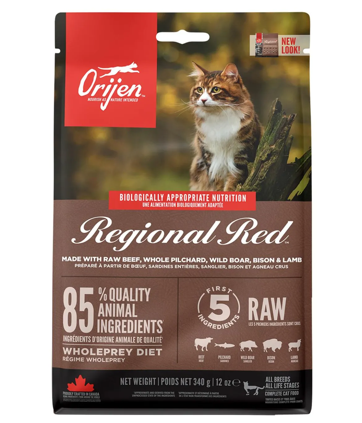 ORIJEN™ Trockenfutter für Katzen Regional Red