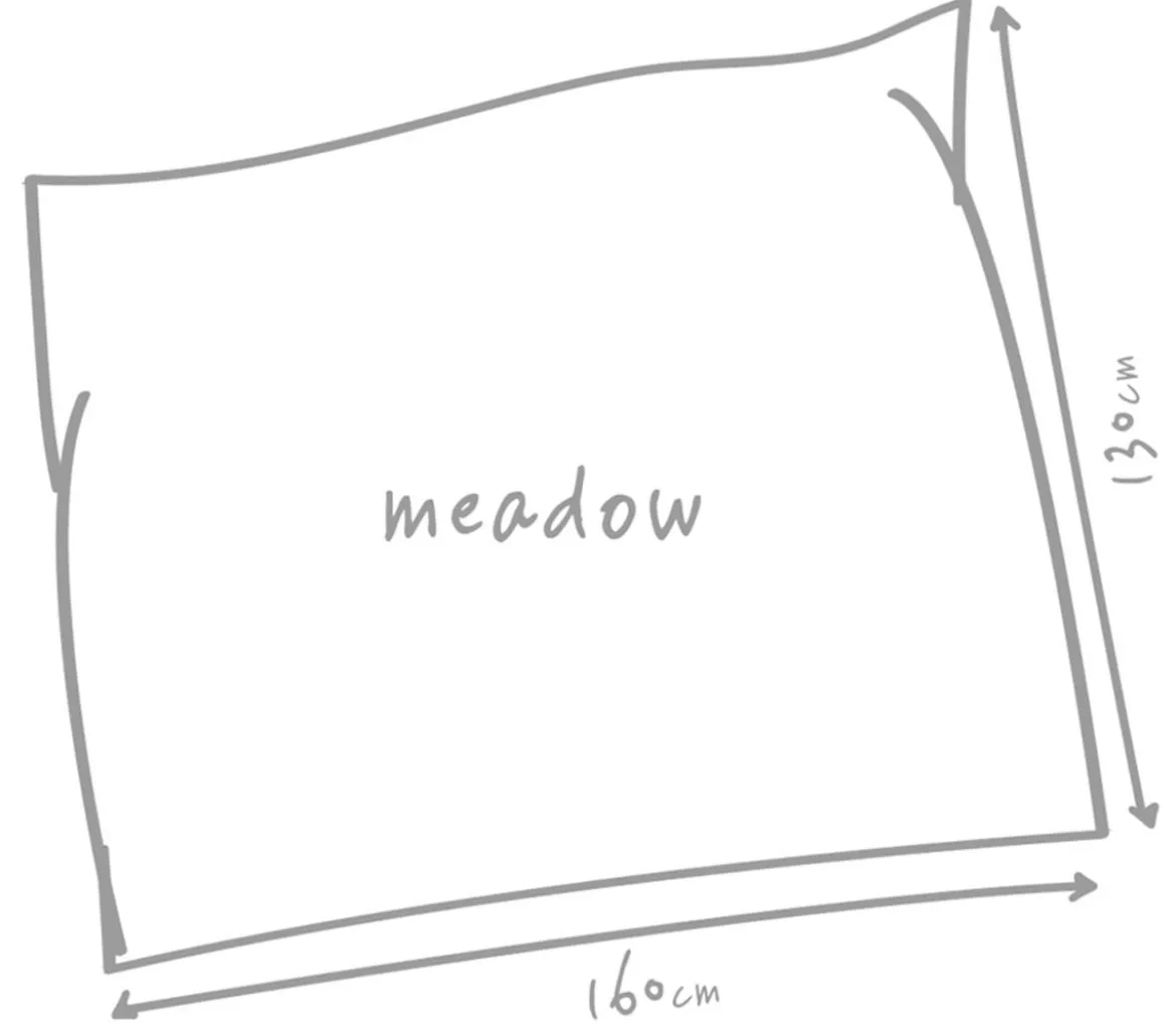 Outbag Outdoor-Sitzsack Meadow Plus, ca. B160/T130 cm