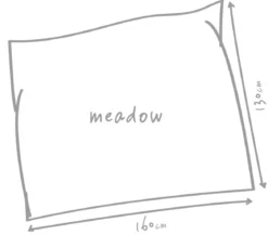 Outbag Outdoor-Sitzsack Meadow Plus, ca. B160/T130 cm