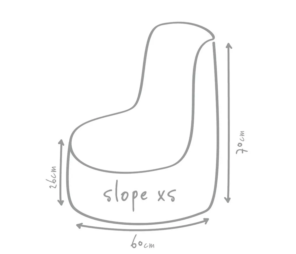 Outbag Outdoor-Sitzsack Slope XS Plus, ca. B50/H70/T60 cm