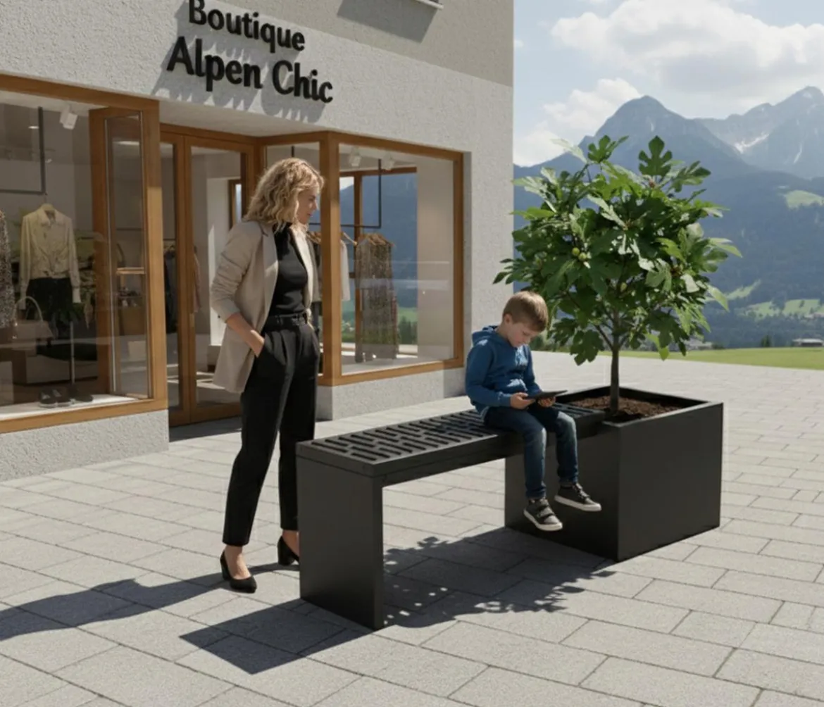 Palatino Gartenbank Clara/Ramp, 2-Sitzer