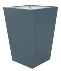 Palatino Stahlblech-Pflanzgefäß Max, anthrazit, ca. B68/H100/T68 cm