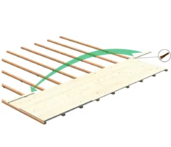 Palmako Fußboden für Gartenhaus Britta
