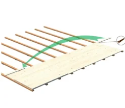 Palmako Fußboden für Gartenhaus Britta
