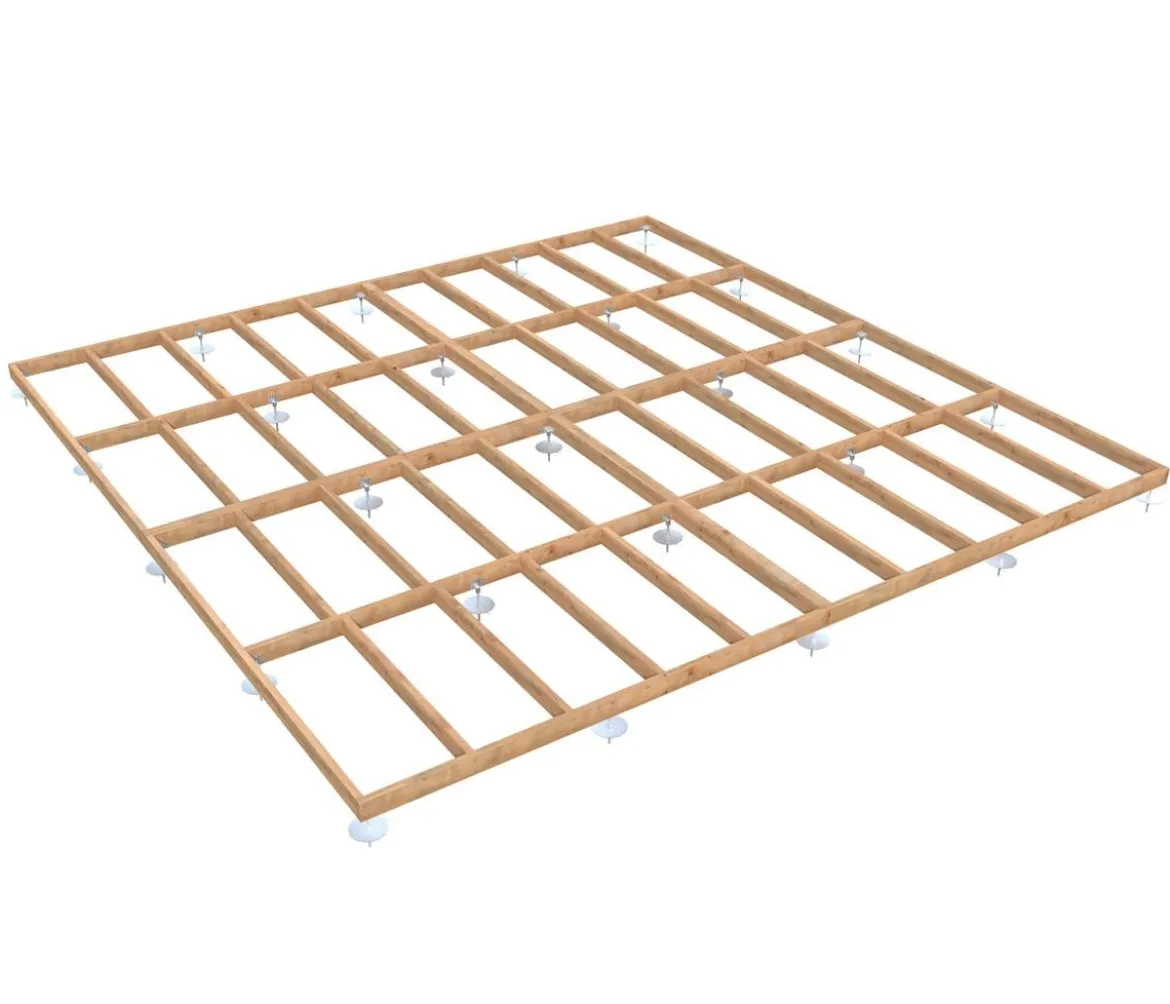 Palmako Fundamentrahmen 6x6 m, inkl. LogFoot