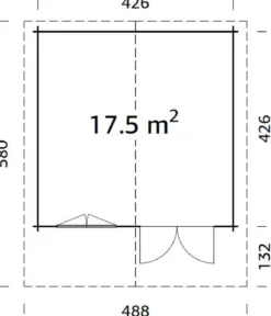 Palmako Gartenhaus Britta