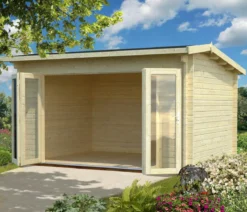 Palmako Gartenhaus Ines, ca. B434/H249/T379 cm