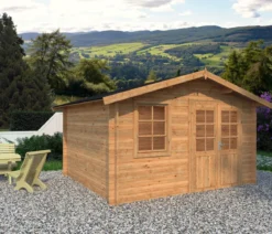 Palmako Gartenhaus Klara, ca. B424/H245/T354 cm