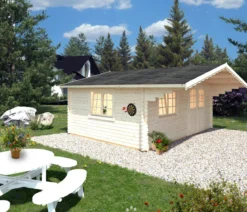 Palmako Gartenhaus Sally, ca. B576/H267/T560 cm
