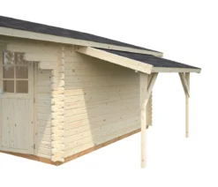 Palmako Schleppdach für Gartenhäuser, ca. B169/H250/T290 cm