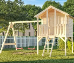 Palmako Spielhaus Toby, inkl. Anbauschaukel