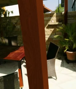 Paragon Outdoor-Pergola Florida 1111, inkl. Sonnensegel dunkelbraun, ca. B350,4/H235/T350 cm