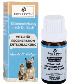 PAWS & PATCH Blütenmischung 3er Basis-Box Ängstliche & sensible Tiere, 3 x 10 g