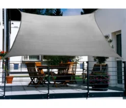 Peddy Shield Sonnensegel, rechteckig, ca. B270/T140 cm