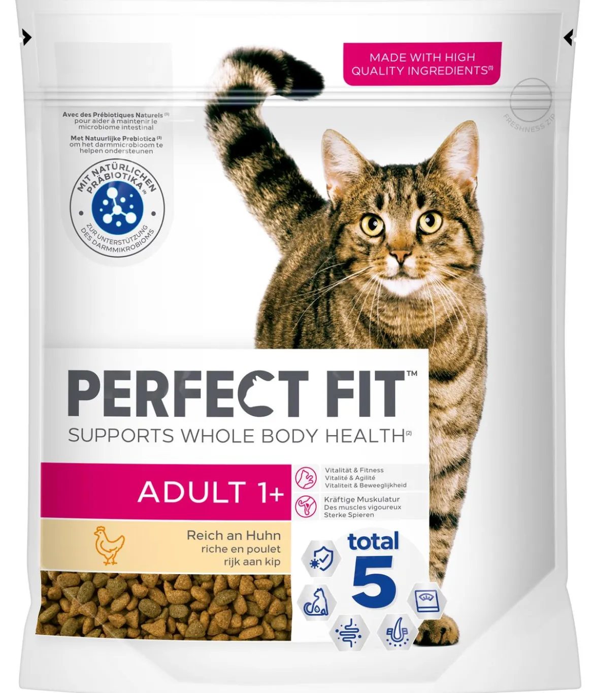 Perfect Fit® Trockenfutter für Katzen, Adult 1+, Huhn