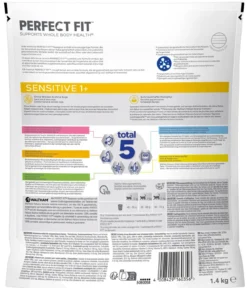 Perfect Fit® Trockenfutter für Katzen Sensitive, Adult 1+, Truthahn, 1,4 kg