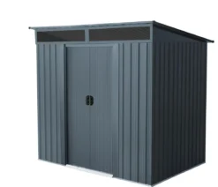 Pergart Metallgerätehaus Arlon 84, ca. B238/H180/T132 cm