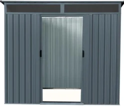 Pergart Metallgerätehaus Arlon 84, ca. B238/H180/T132 cm