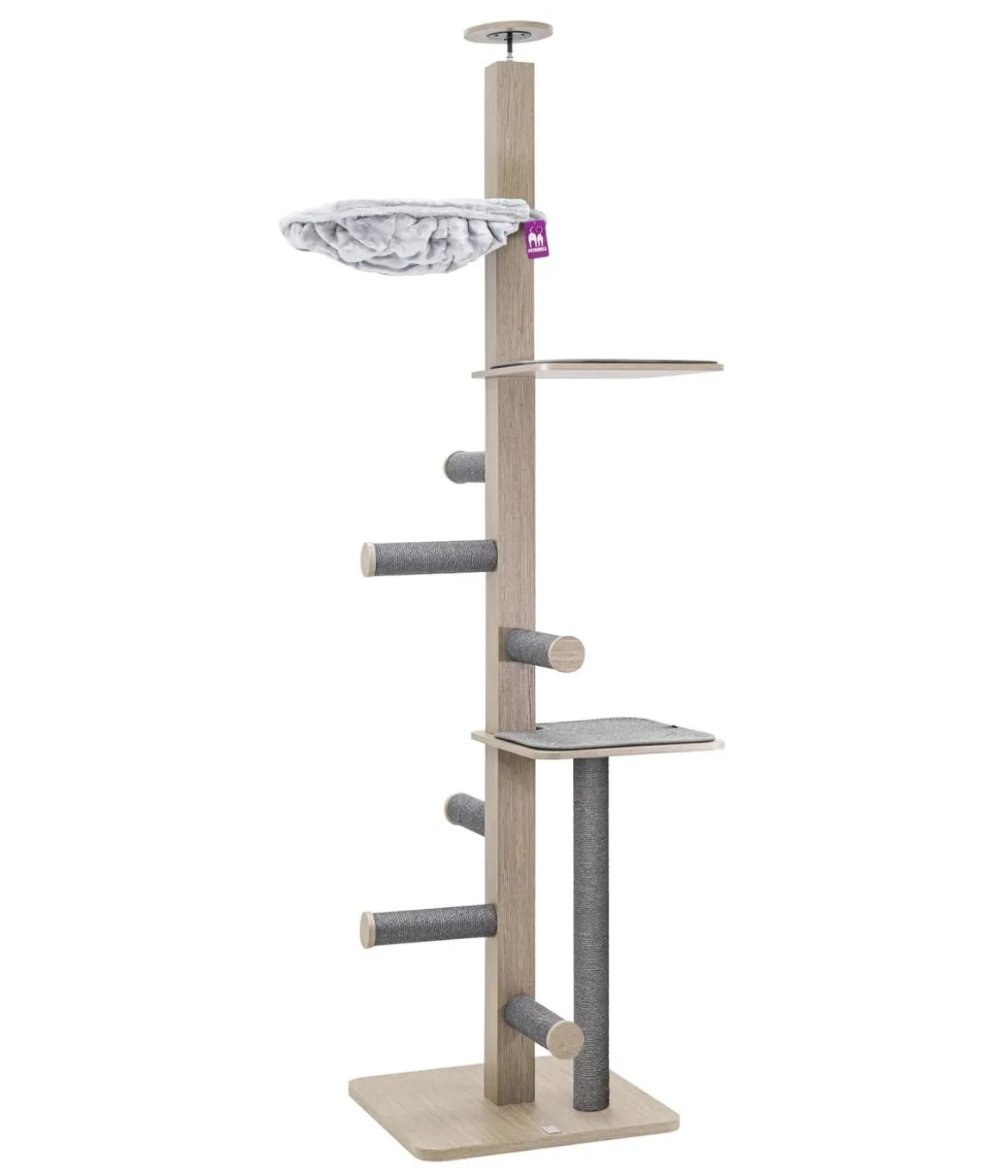 Petrebels Kratzbaum Aquarius 265, grau, ca. B60/H243-265/T60 cm