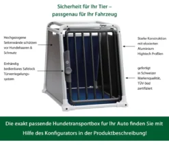 4pets® Hundetransportbox ECO BLACK 2