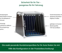 4pets® Hundetransportbox ECO BLACK 3