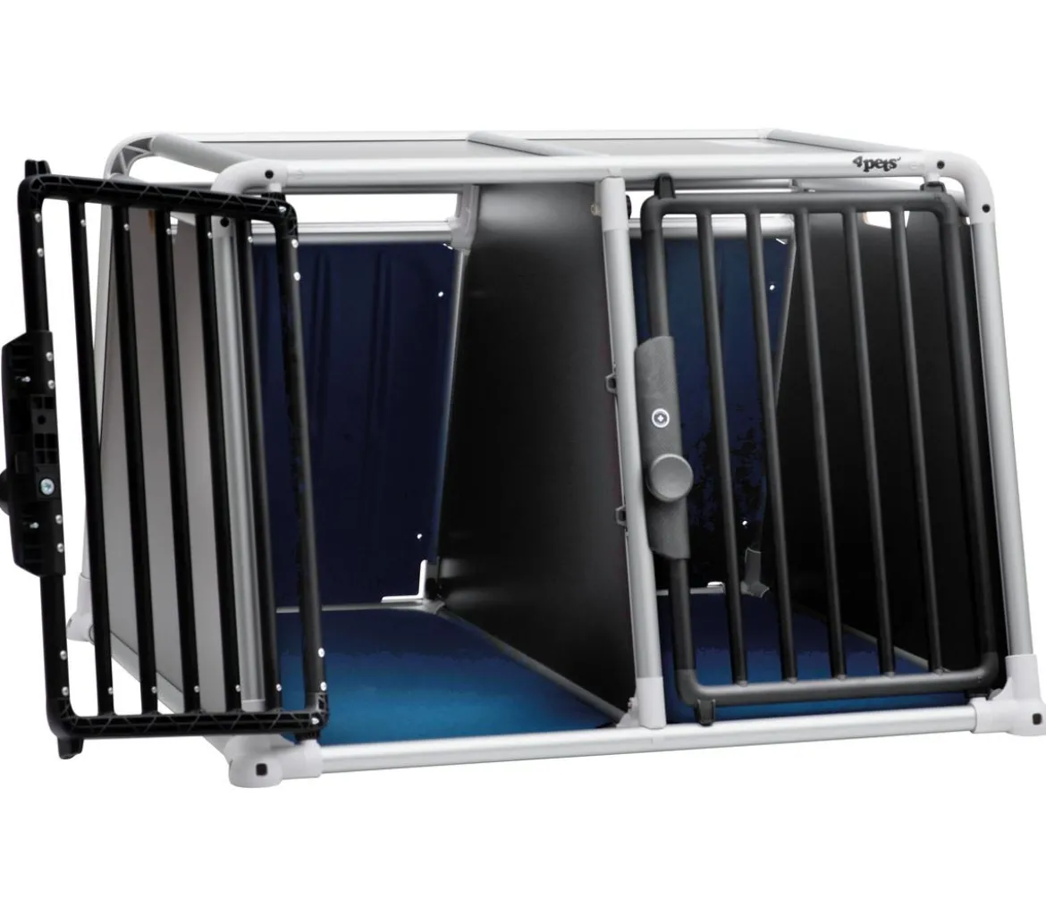 4pets® Hundetransportbox ECO BLACK 22