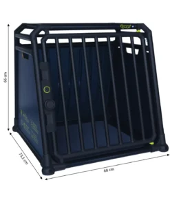 4pets® Hundetransportbox PRO NOIR Line 3