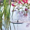 Pontec Wasserspielpumpe PondoSolar LED Island