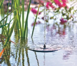 Pontec Wasserspielpumpe PondoSolar LED Island