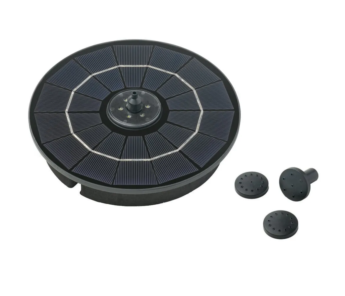 Pontec Wasserspielpumpe PondoSolar LED Island