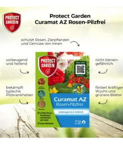 PROTECT GARDEN Curamat AZ Rosen-Pilzfrei, flüssig, 2 x 4 ml