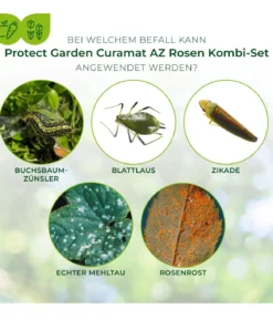PROTECT GARDEN Curamat AZ Rosen Kombi-Set, flüssig, 2 x 4 ml + 15 ml