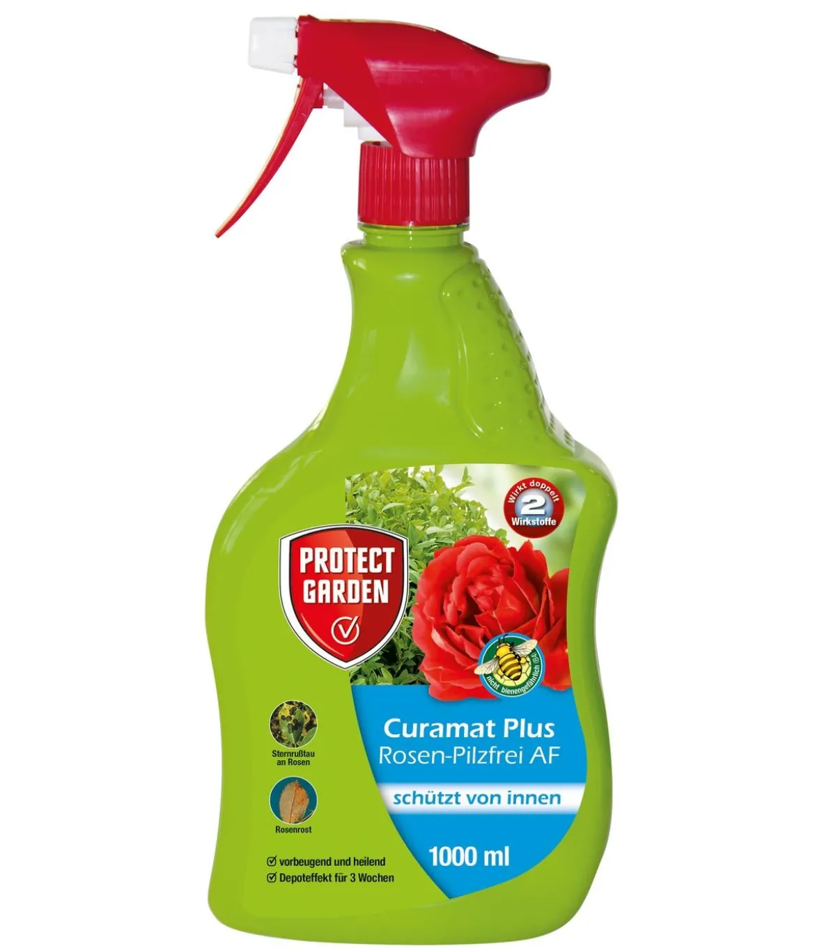 PROTECT GARDEN Curamat Plus Rosen-Pilzfrei AF, 1 Liter