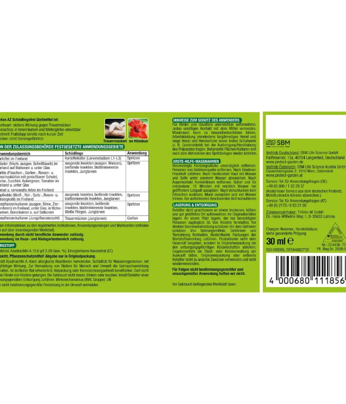 PROTECT GARDEN Lizetan® AZ Schädlingsfrei Gießmittel