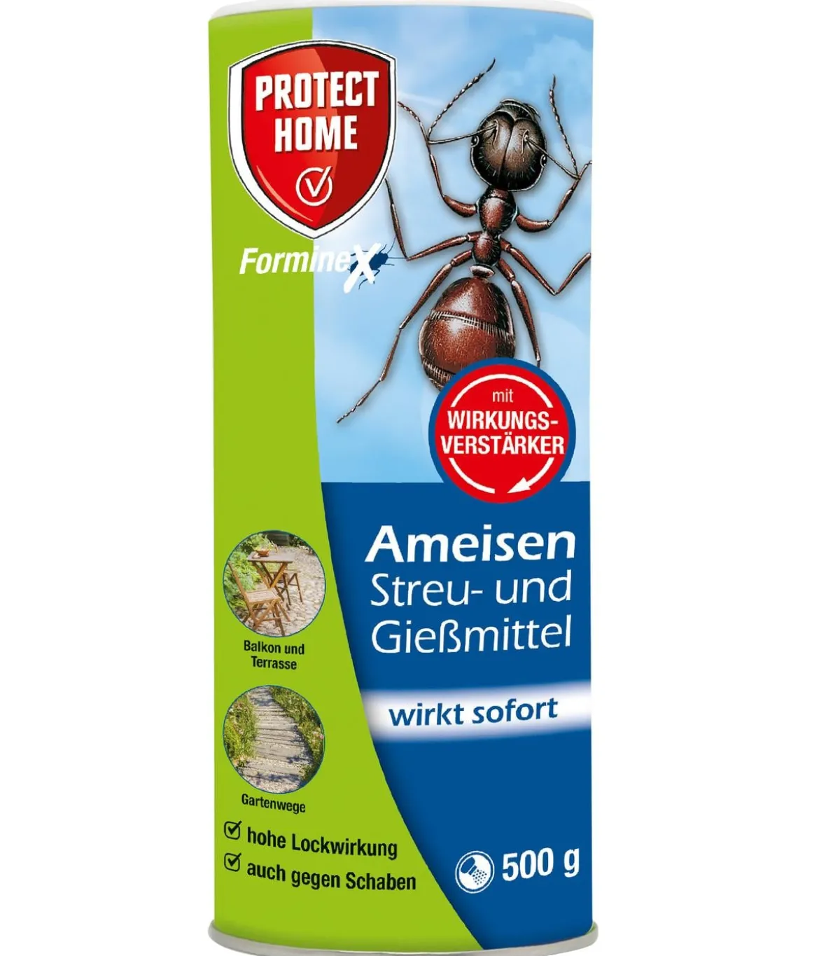 PROTECT HOME FormineX Ameisen Streu- und Gießmittel, 500 g