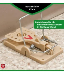 PROTECT HOME Rattenfalle Click, 2 Stk.