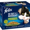 PURINA felix® Nassfutter für Katzen So gut wie es aussieht Gemischte Vielfalt, Gemüse