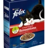 PURINA felix® Trockenfutter für Katzen Countryside Sensations®, Rind, Huhn & Gemüse, 1 kg